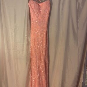 Elegant Pink Prom Dress